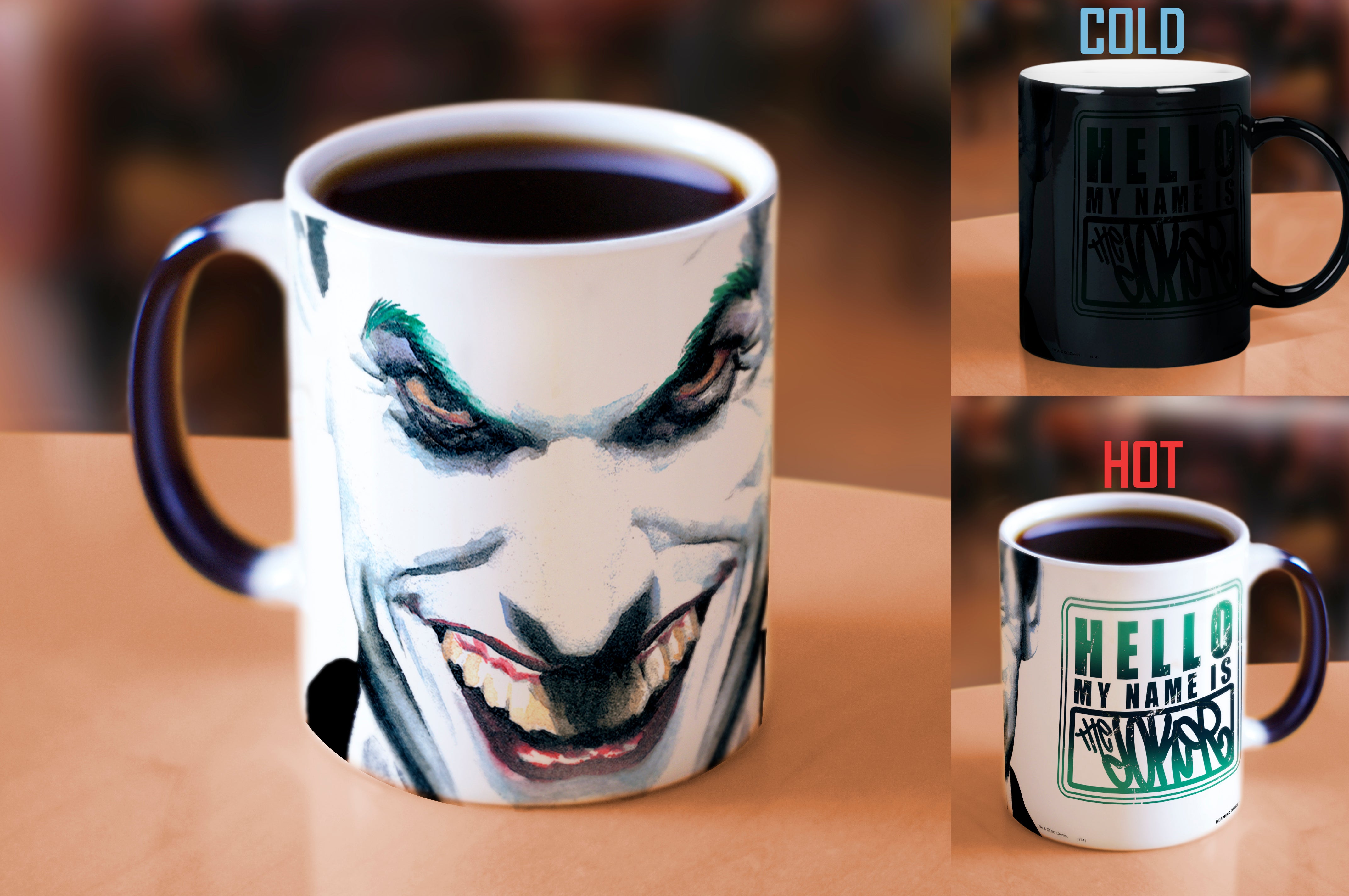 DC Comics (Justice League - I Am Joker) Morphing Mugs® Heat-Sensitive Mug MMUG102